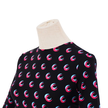 Playera Marine Serre Long Sleeve Blue And Pink
