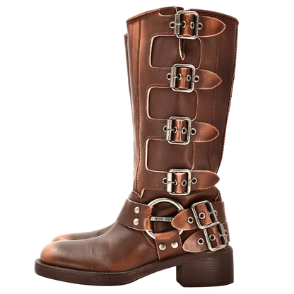 Botas Miu Miu Cafes