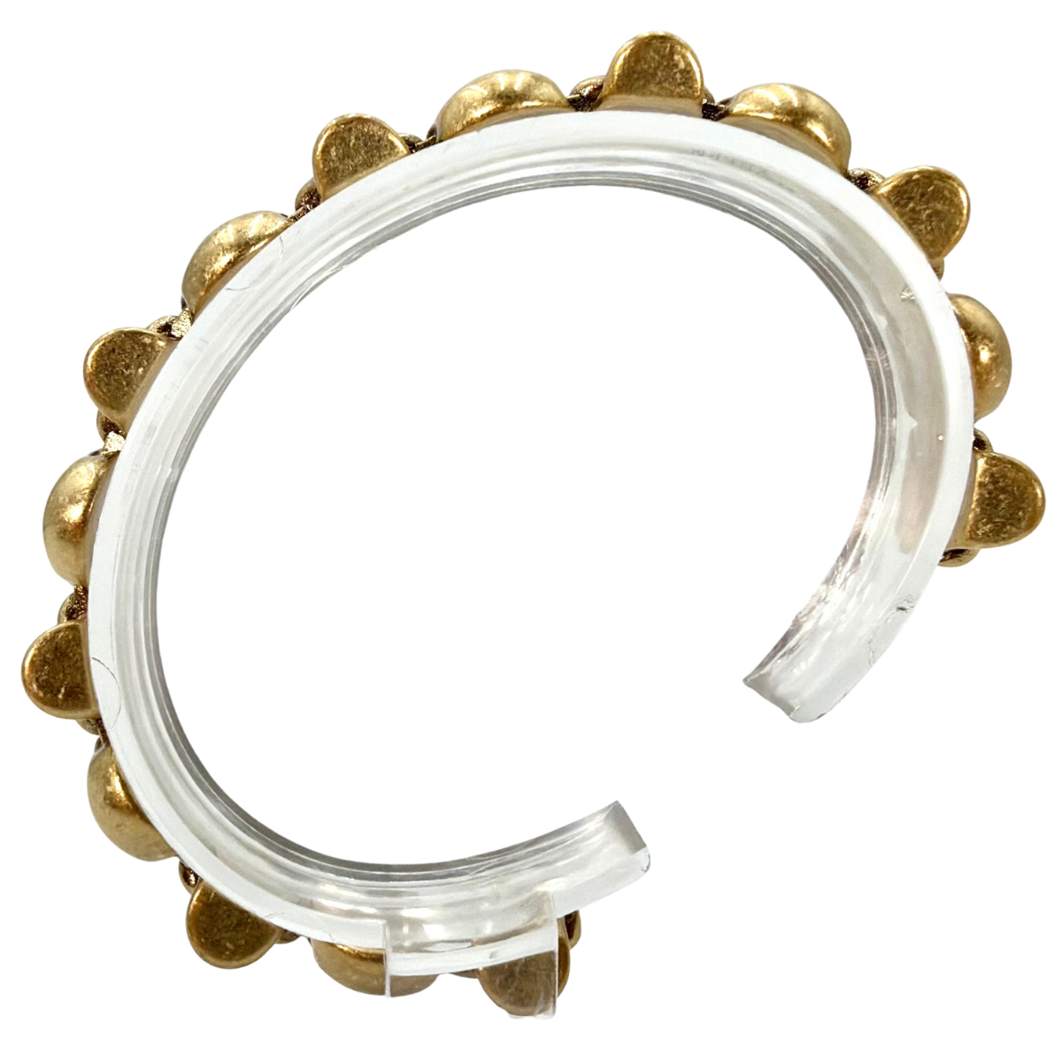 Pulsera Alexander McQueen Skull Dorado
