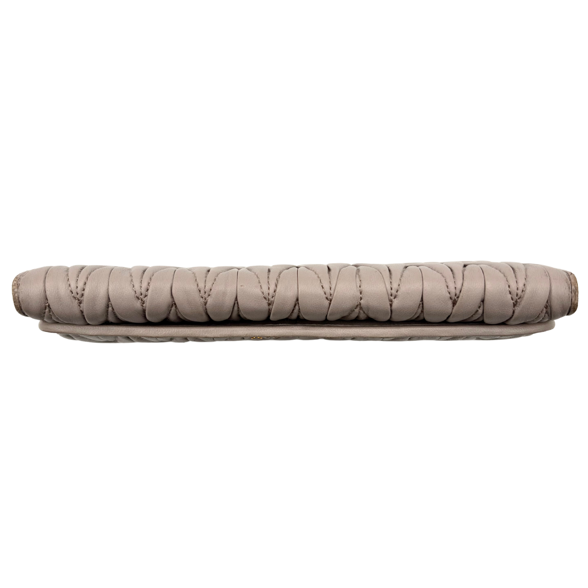 Cartera Miu Miu Matelassé Gris