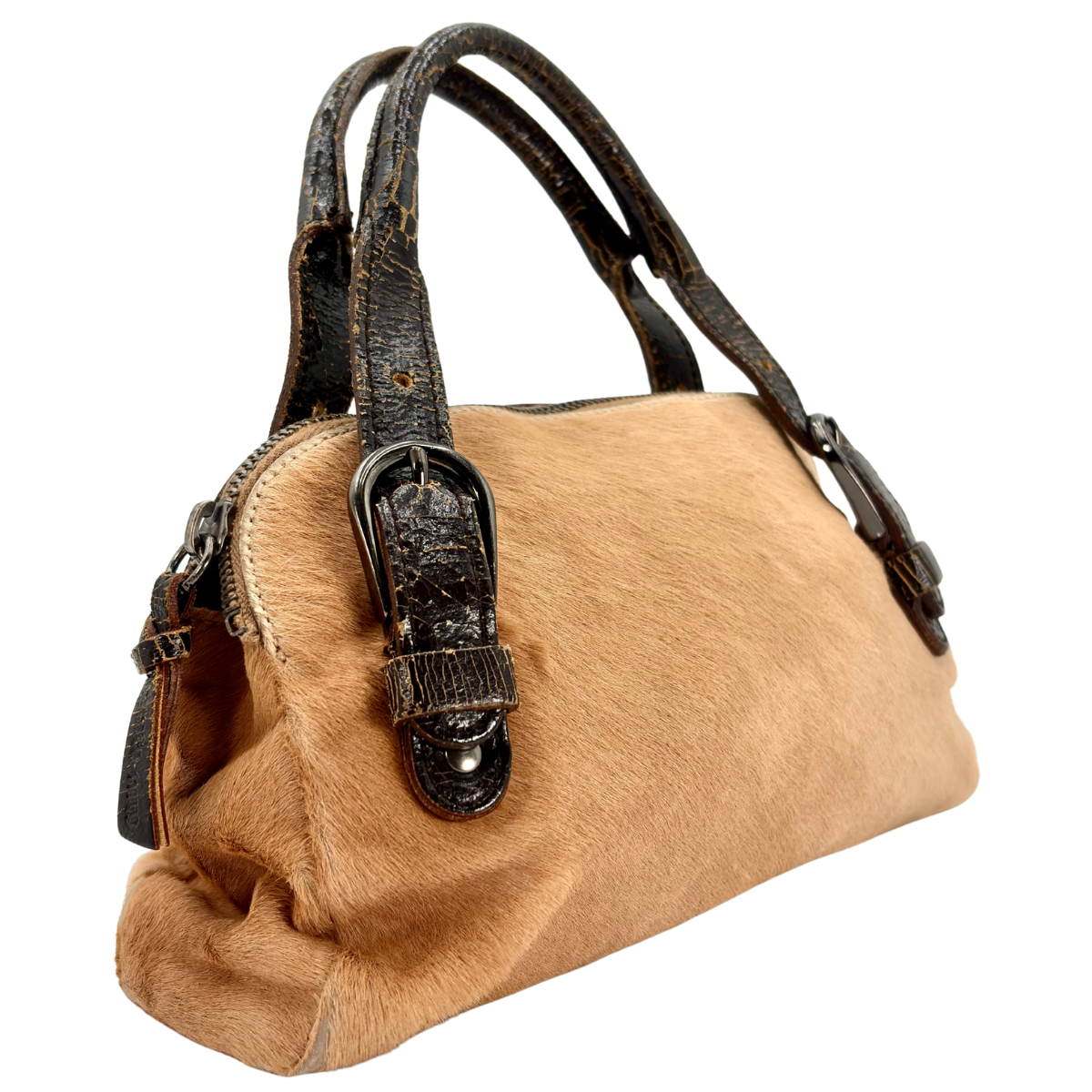 Bolsa de Mano Miu Miu Bolso Vintage Camel