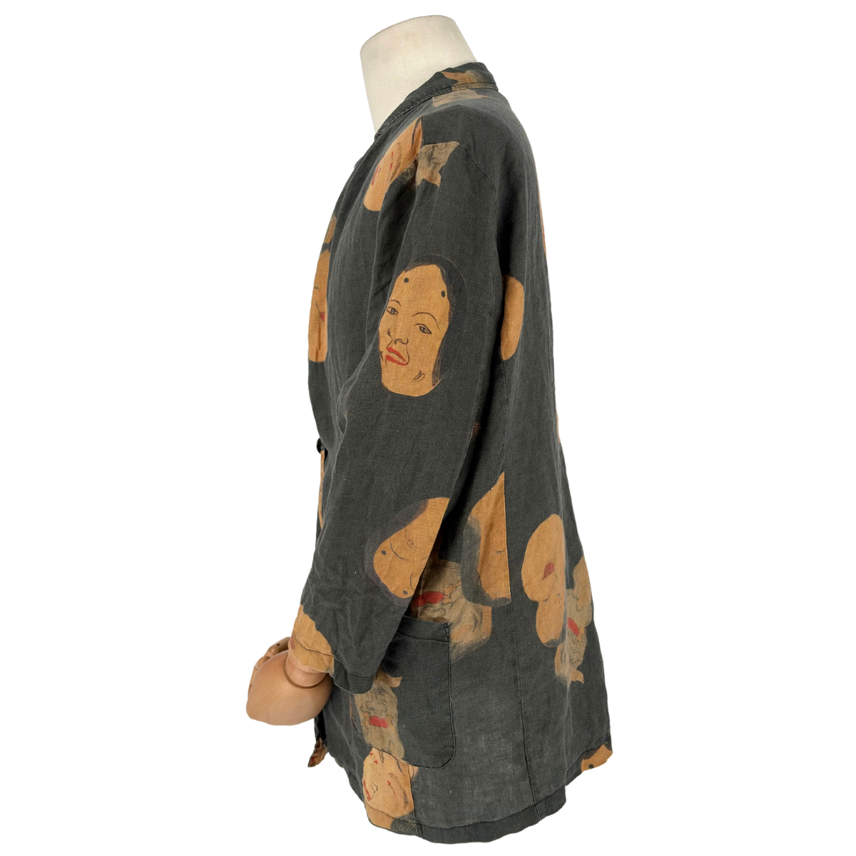 Camisa Uma Wang Noh Mask