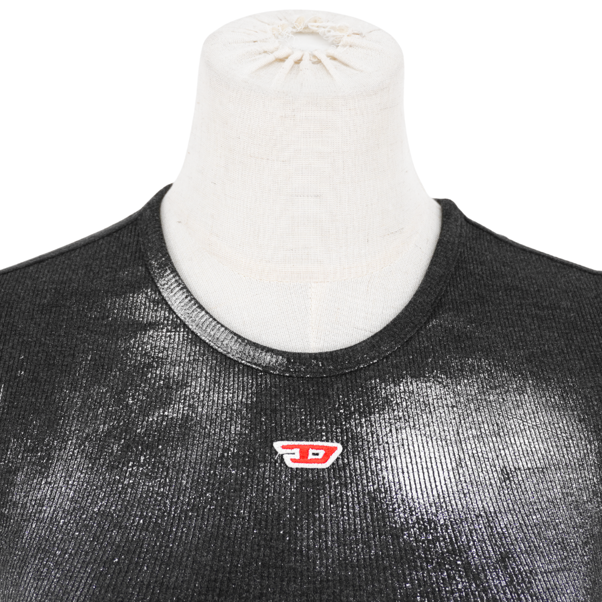 Playera Diesel Gray Silver