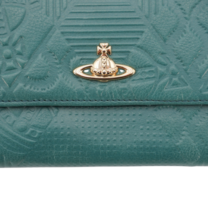 Cartera Vivienne Westwood Africa Teal