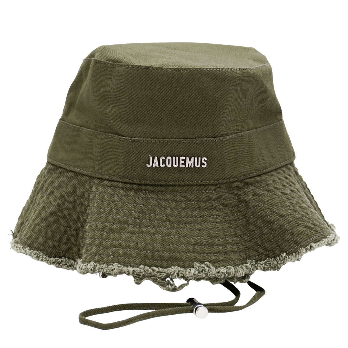 Bucket Hat Jacquemus Le bob Artichaut Verde Distressed