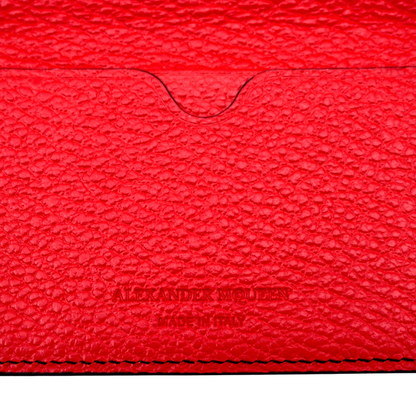 Cartera Alexander McQueen Red