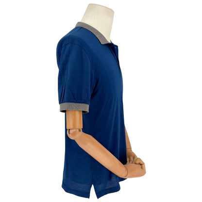 Playera Tipo Polo Alexander McQueen Polo Azul