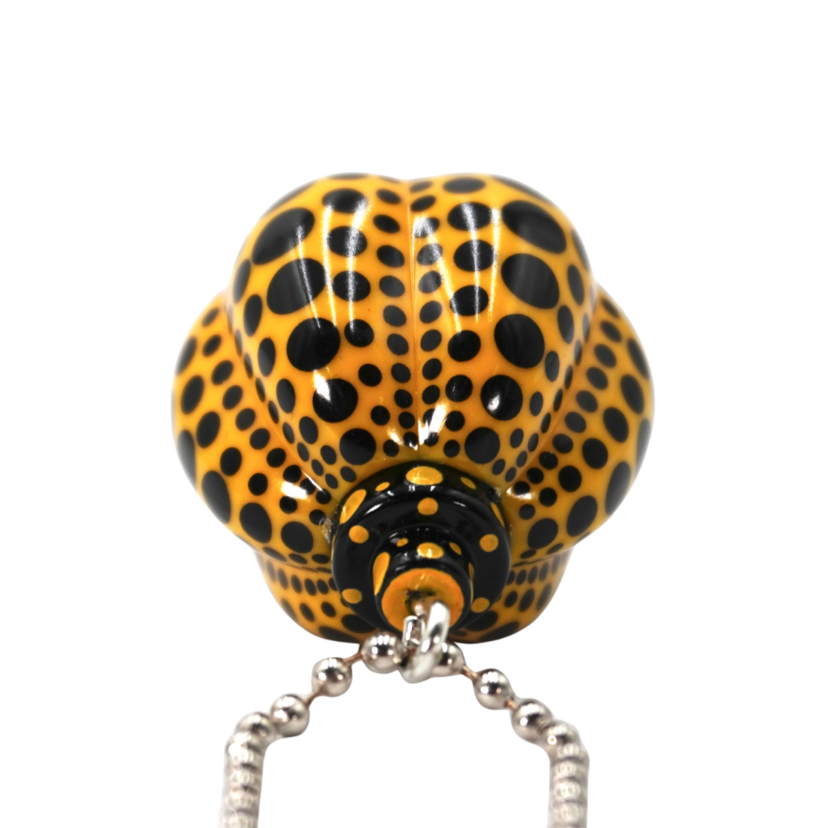 Llavero Yayoi Kusama Pumpkin Amarillo
