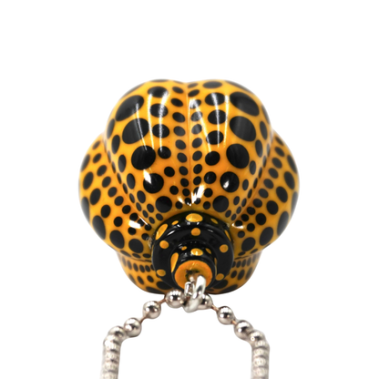 Llavero Yayoi Kusama Pumpkin Amarillo