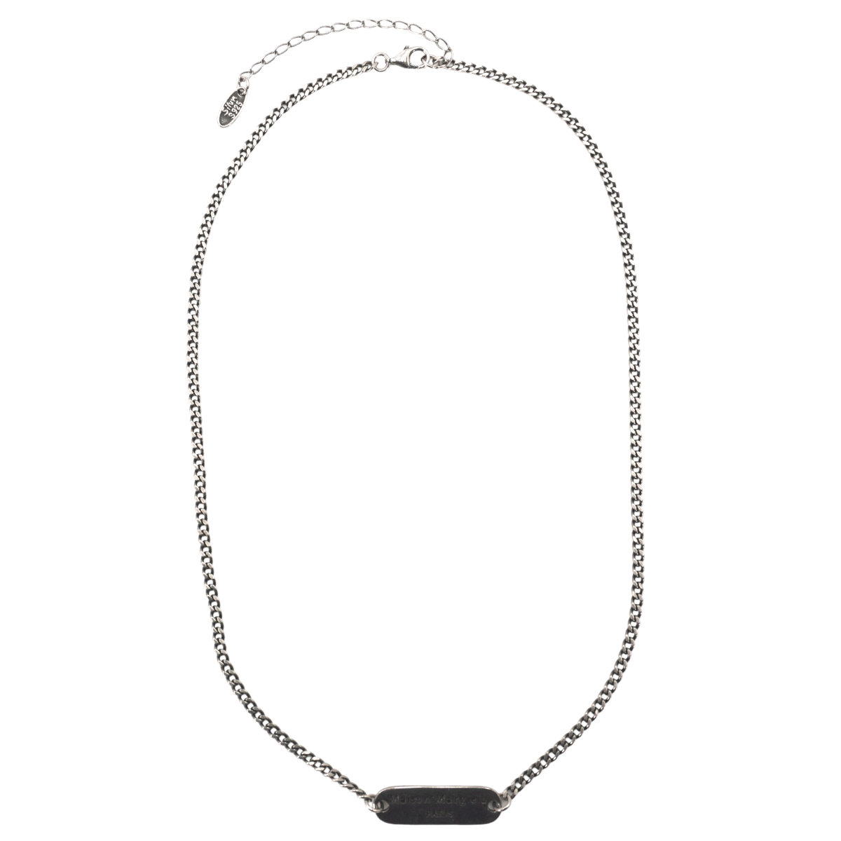 Collar Maison Margiela Plateado