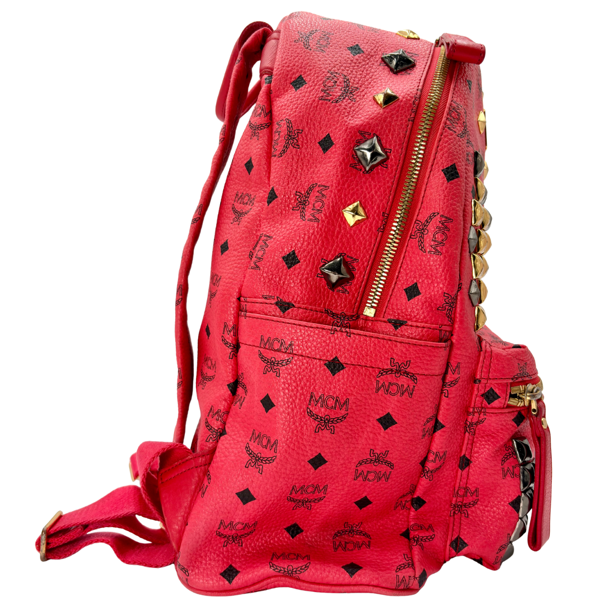 Mochila MCM Stark Rosa