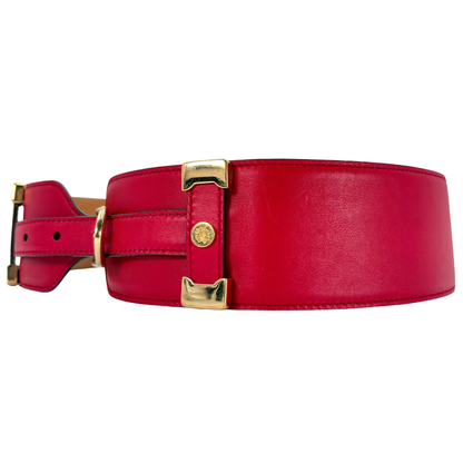 Cinturón Roberto Cavalli Rojo
