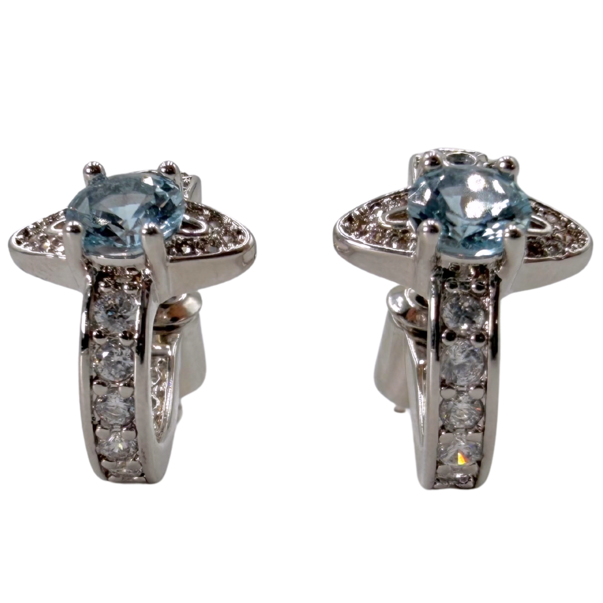 Aretes Vivienne Westwood Maitena Azul