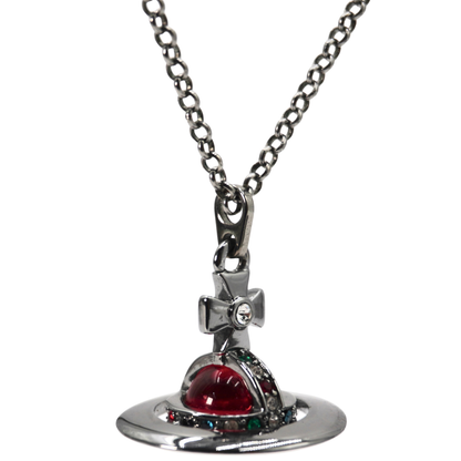 Collar Vivienne Westwood Orb Gunmetal