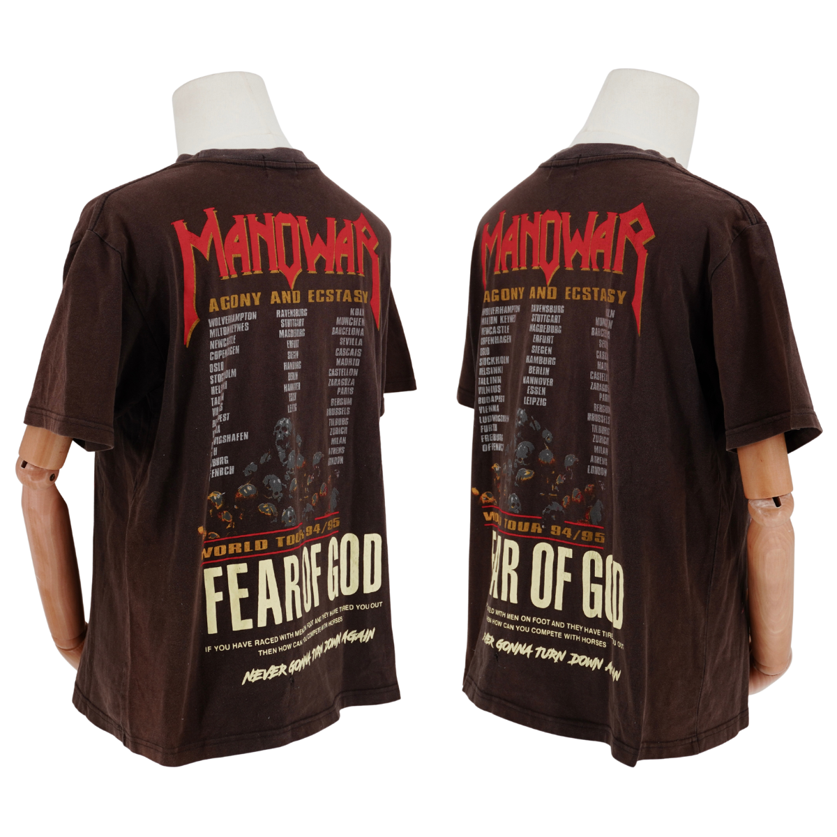 Playera Fear of God Kings of Metal