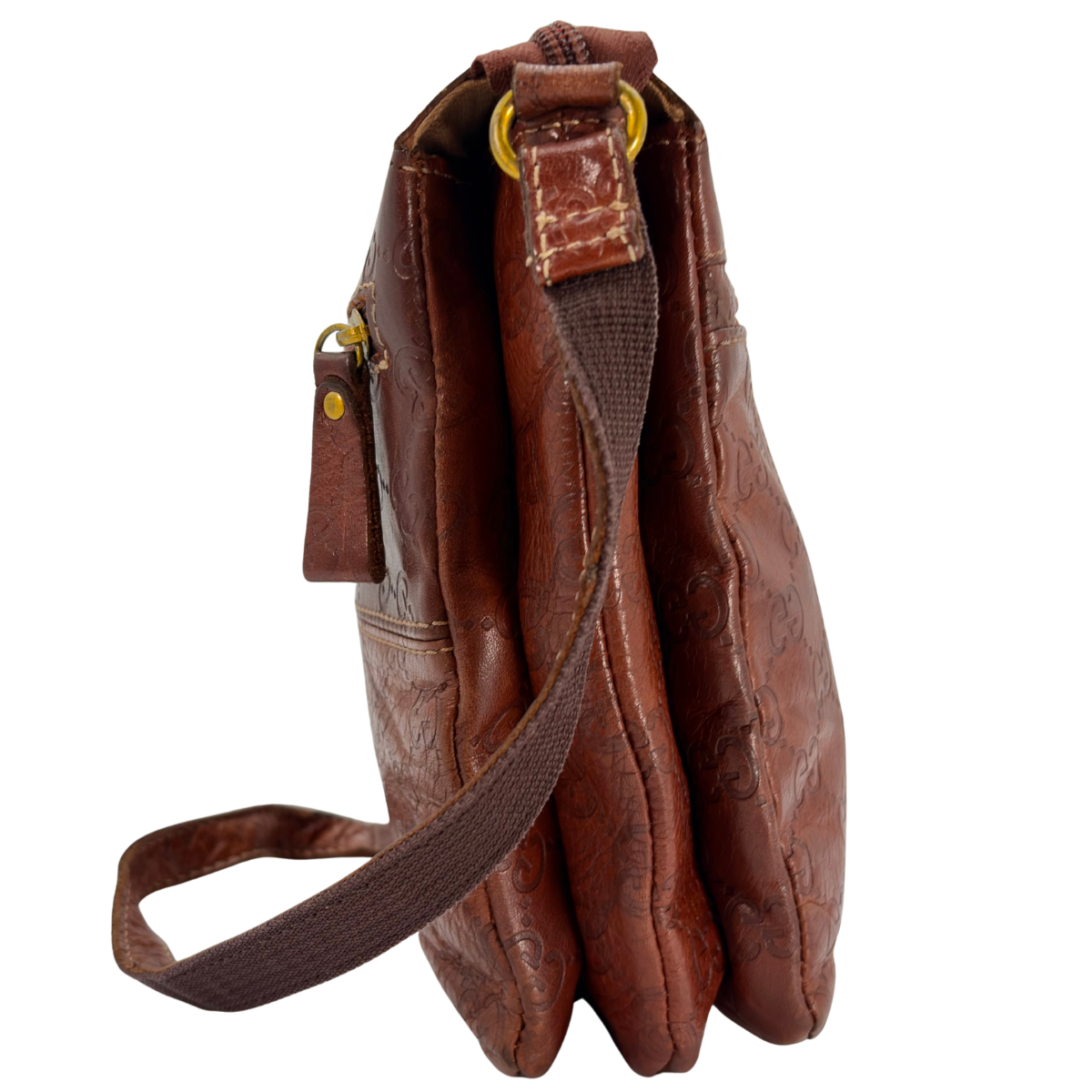 Bolsa de Mano Gucci Monogram Café