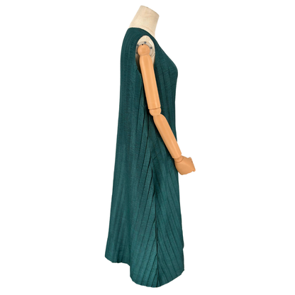 Vestido Issey Miyake Pleats Please Teal