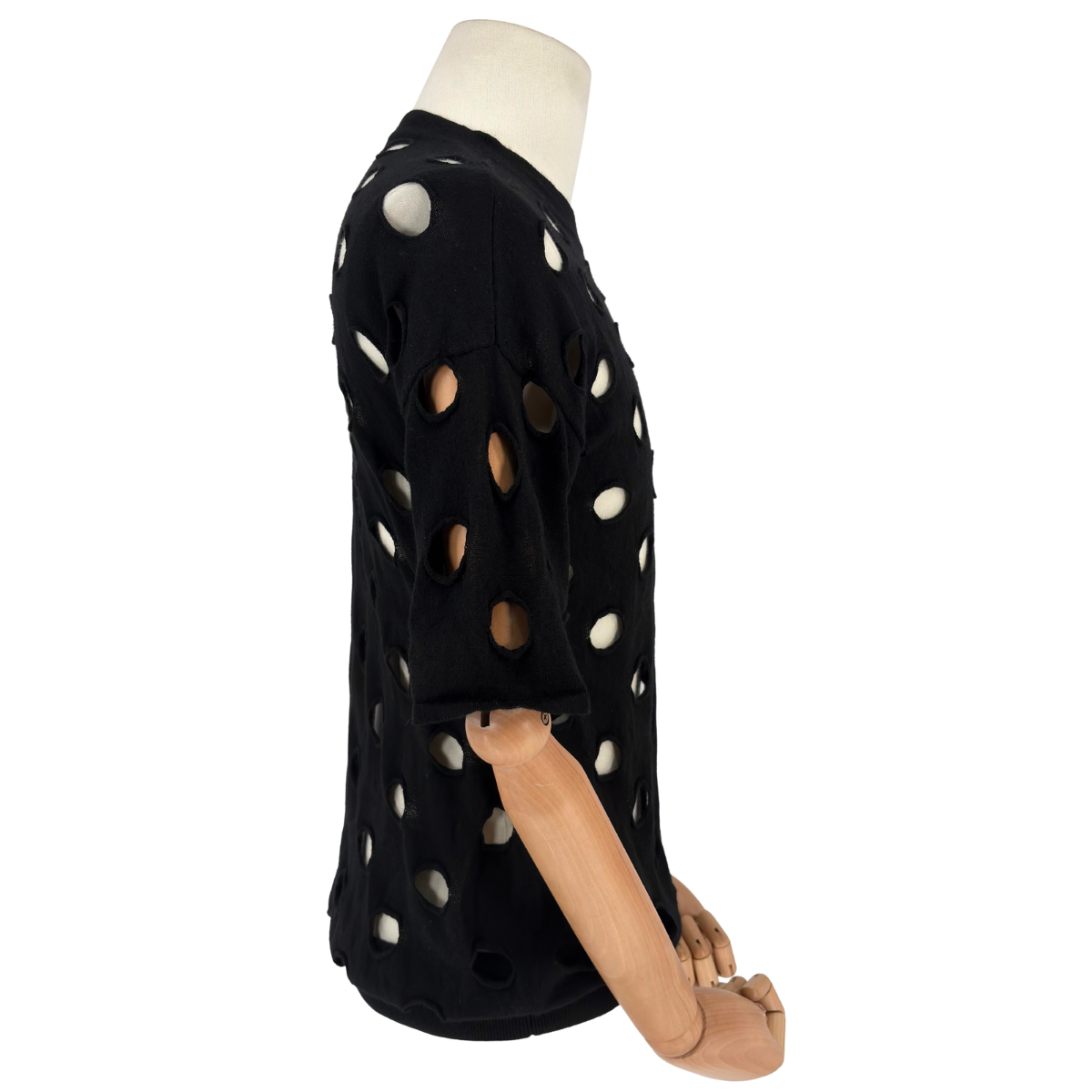 Playera Alexander McQueen MCQ Negro