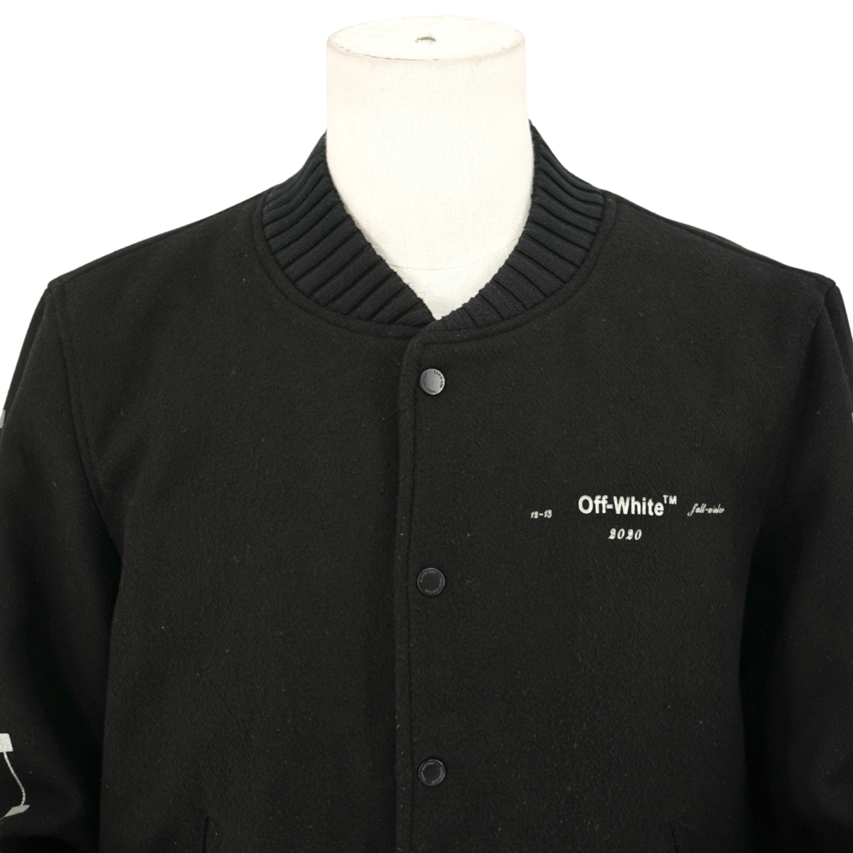Chamarra Off-White Negro 2013