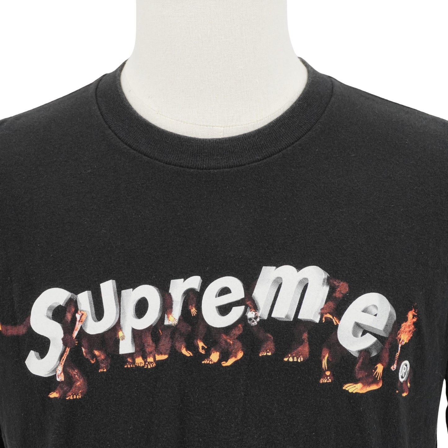 Playera Supreme Apes Tee Black