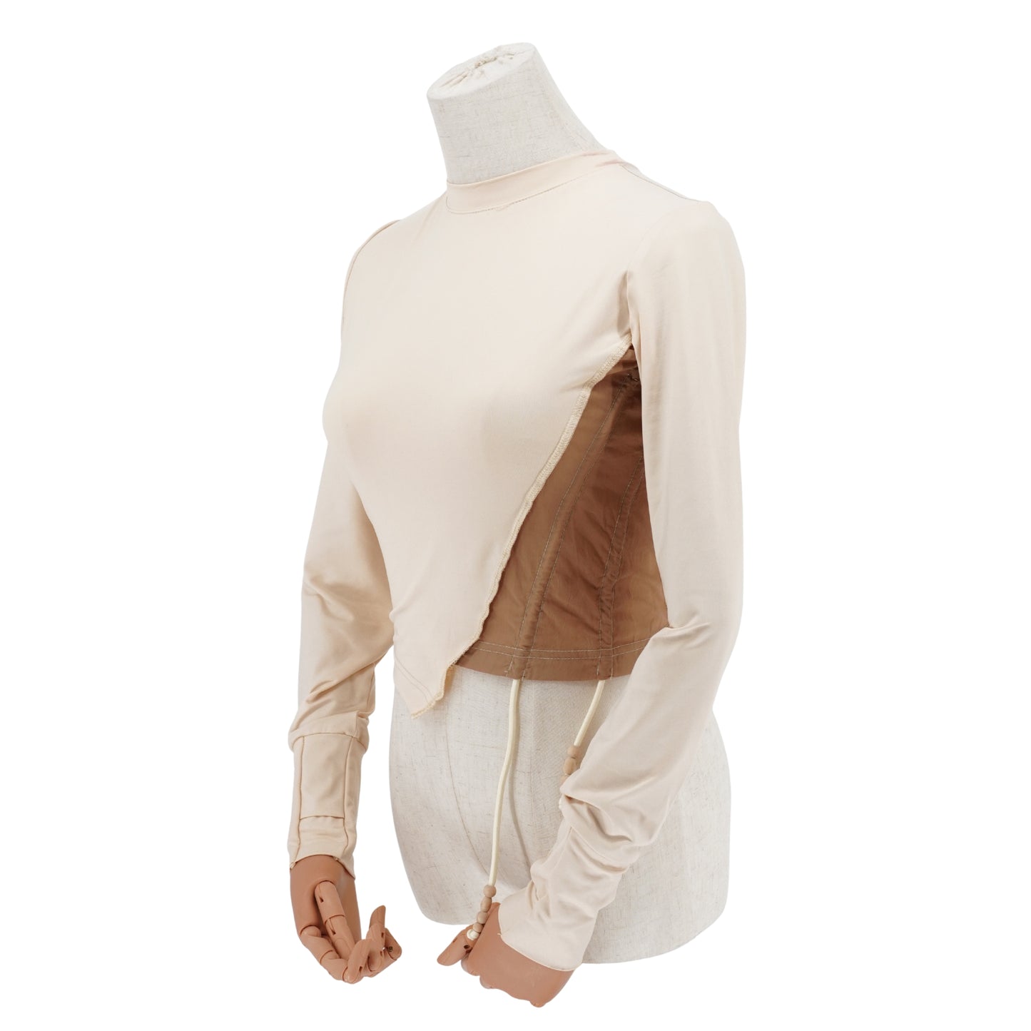 Top Hyein Seo Contrast Patch Technical