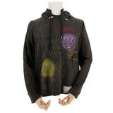 Hoodie Maison Mihara Yasuhiro Distressed Bleached Black