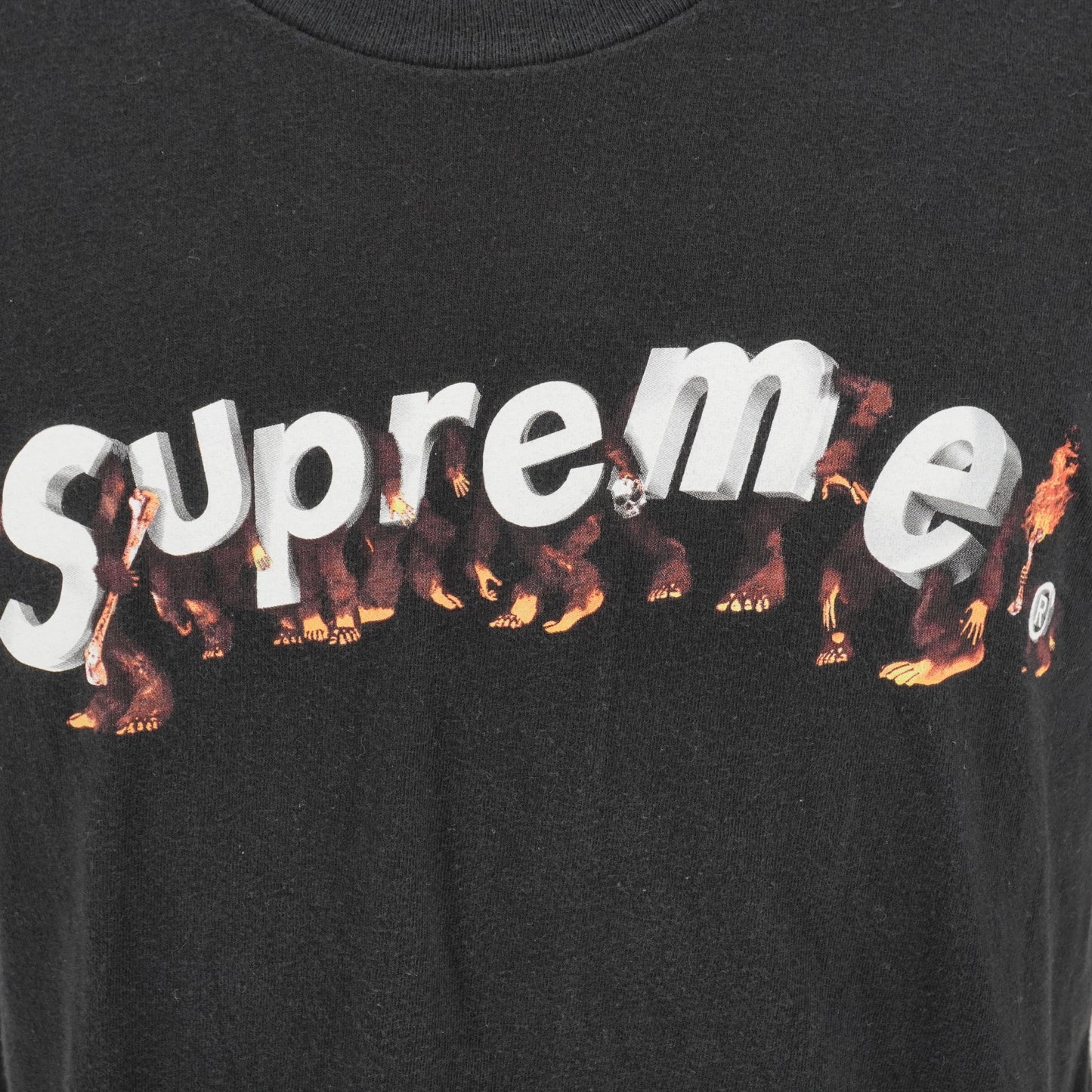 Playera Supreme Apes Tee Black