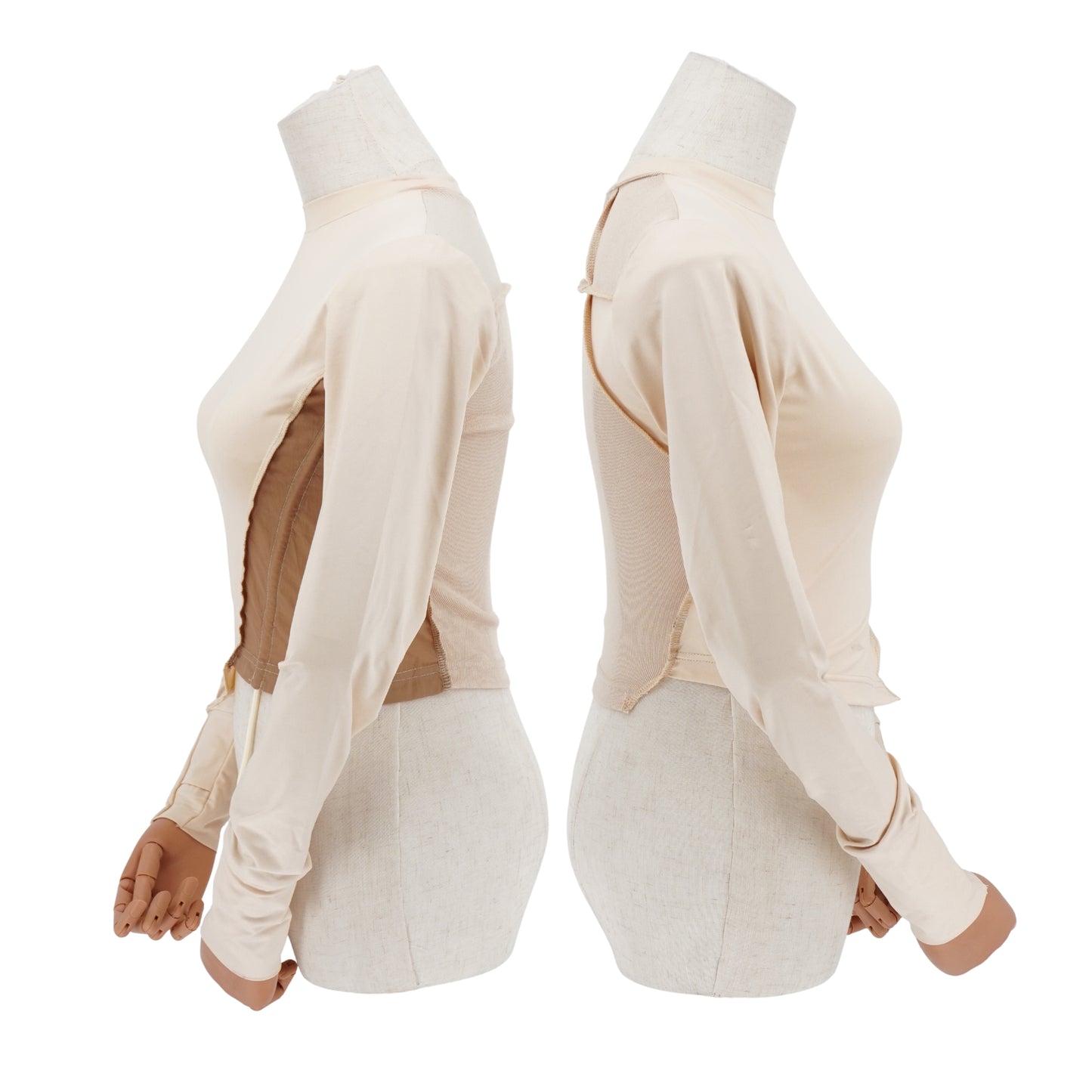 Top Hyein Seo Contrast Patch Technical