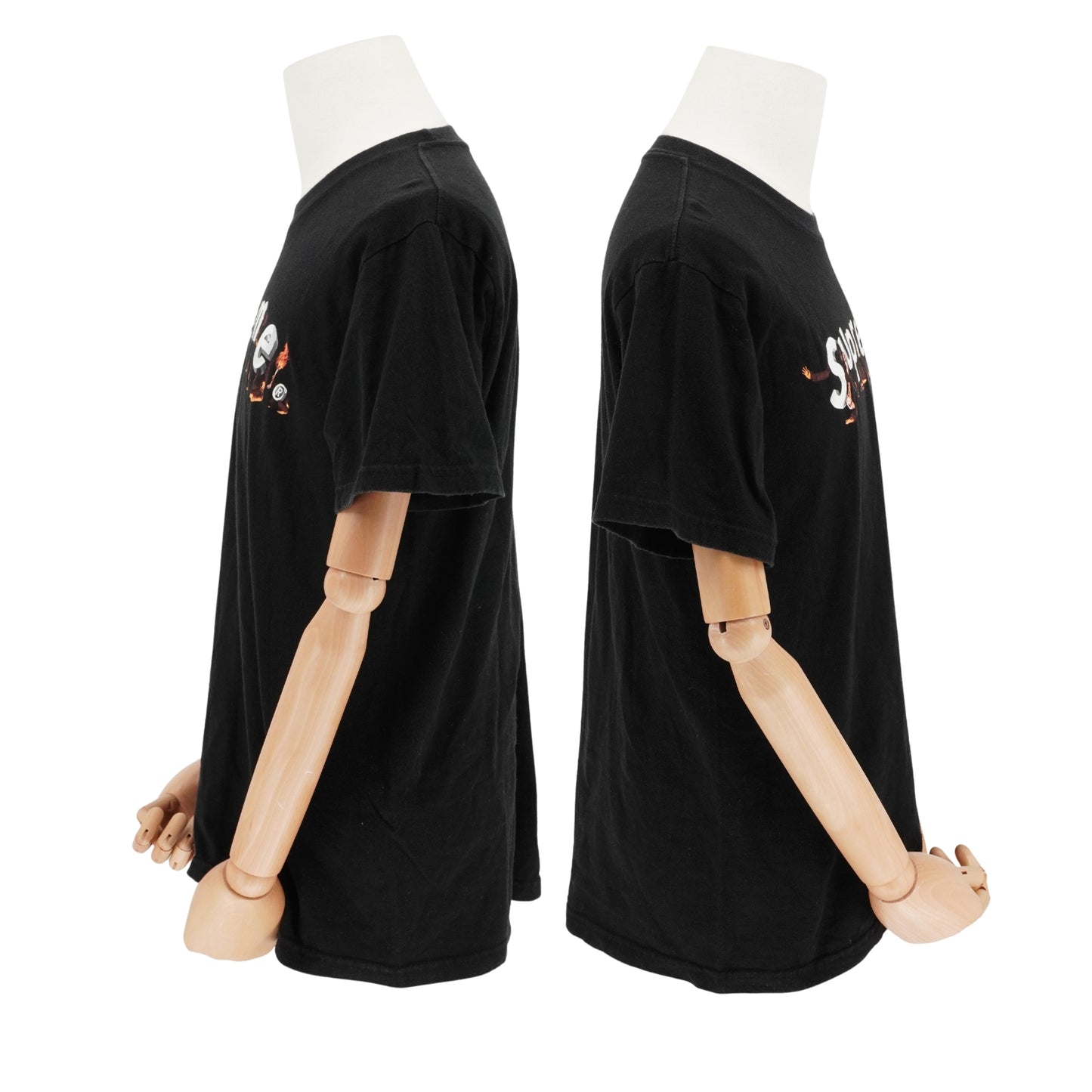 Playera Supreme Apes Tee Black