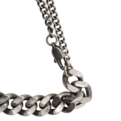 Collar Yohji Yamamoto 6-Way Chain Silver