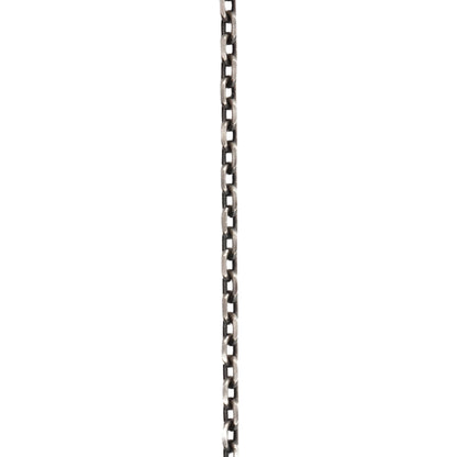 Collar Goro's Silver Arrowhead with 18k Gold Metal Wheel & Hook Chain