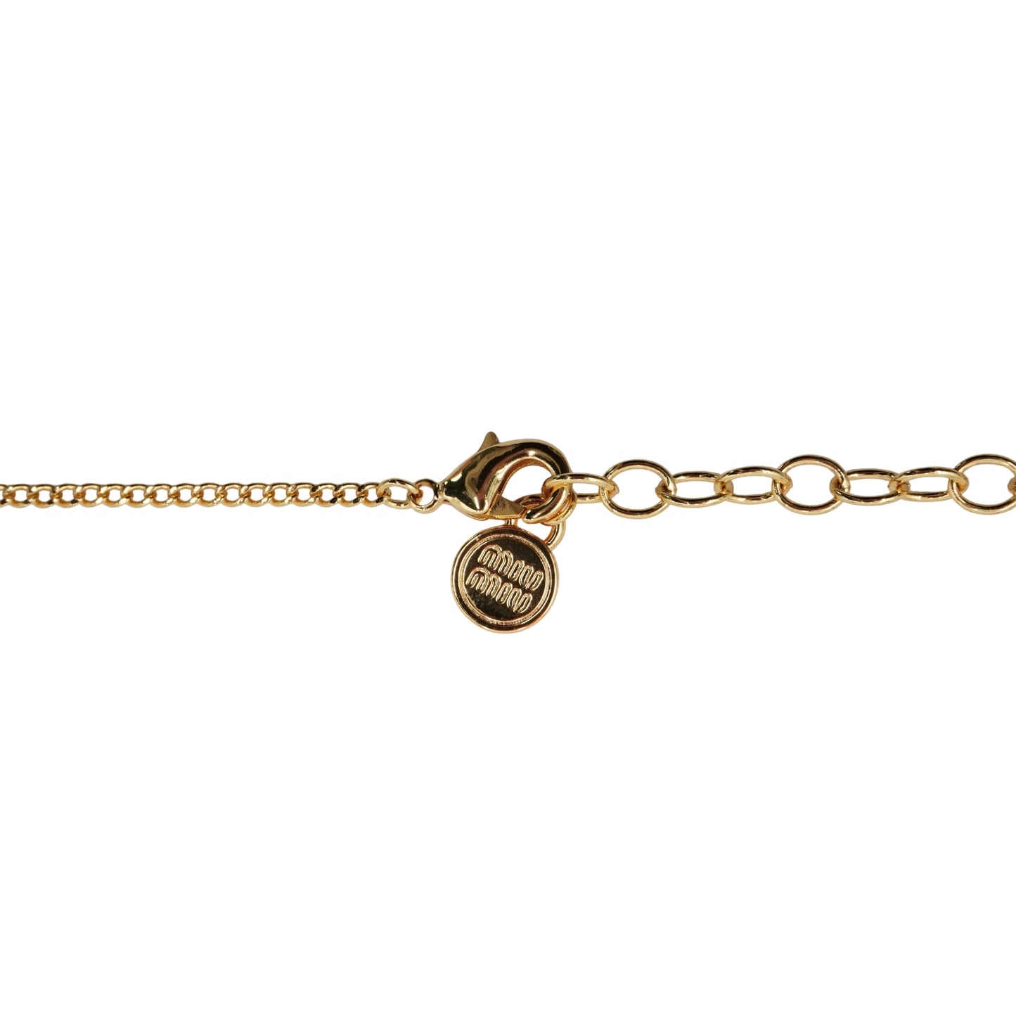 Collar Miu Miu Corazon Azul