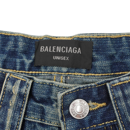 Shorts Balenciaga Garde-Robe Distressed Denim