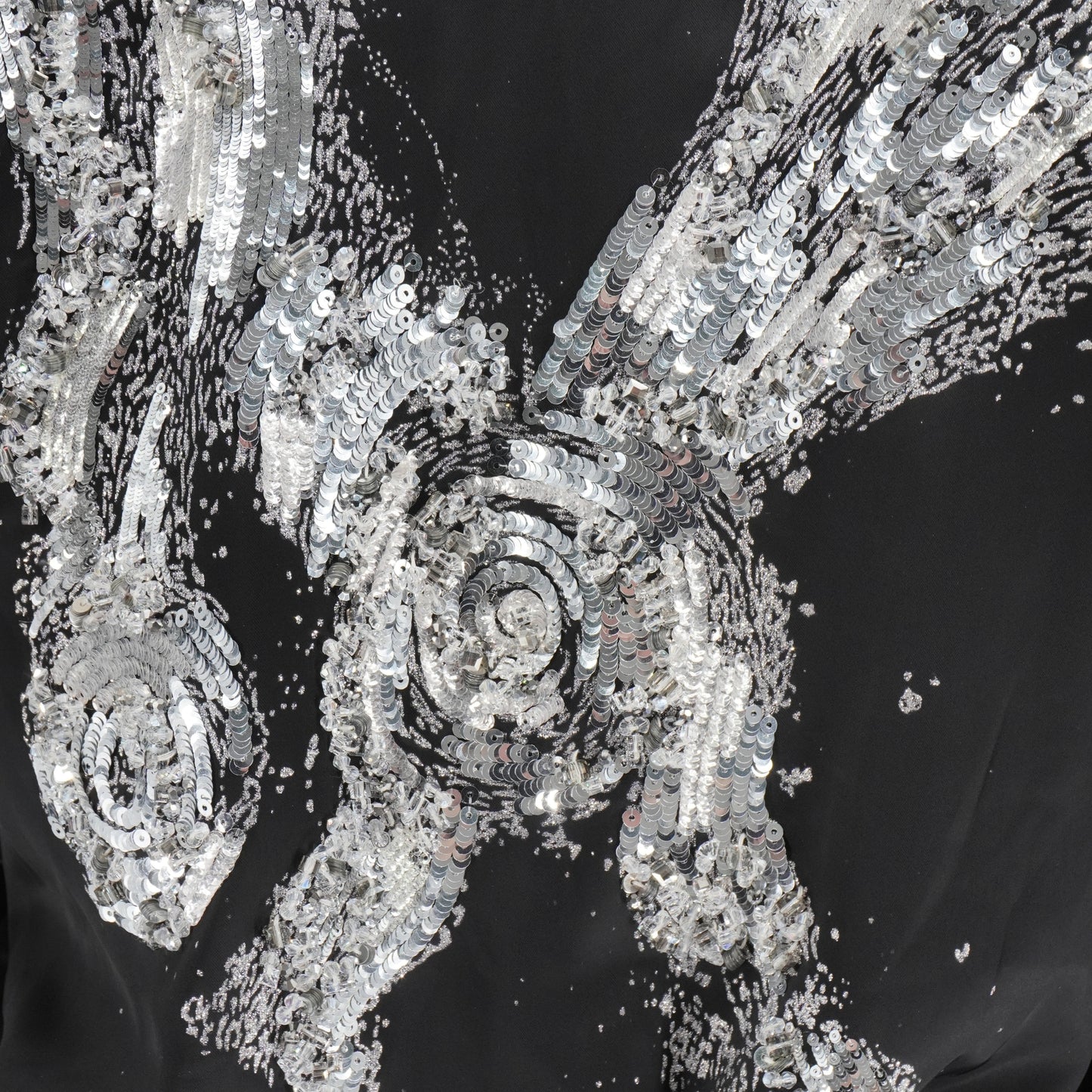 Chamarra Saint Laurent Teddy Satin Sequin Shark