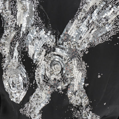 Chamarra Saint Laurent Teddy Satin Sequin Shark