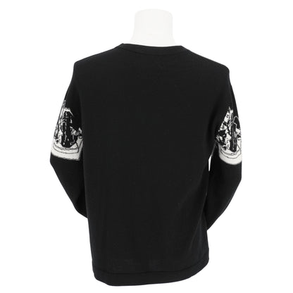 Sueter Enfants Riches Déprimés Fleece Wool Sweater Negro