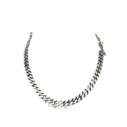 Collar Yohji Yamamoto 6-Way Chain Silver