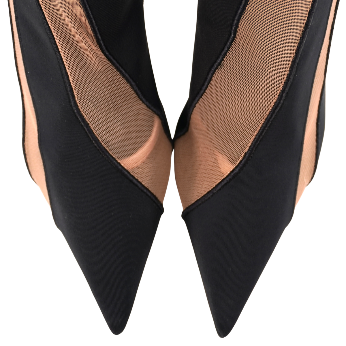 Botines Jimmy Choo x Mugler Negro