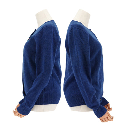 Suéter Comme des Garçons Cárdigan Red Heart Play