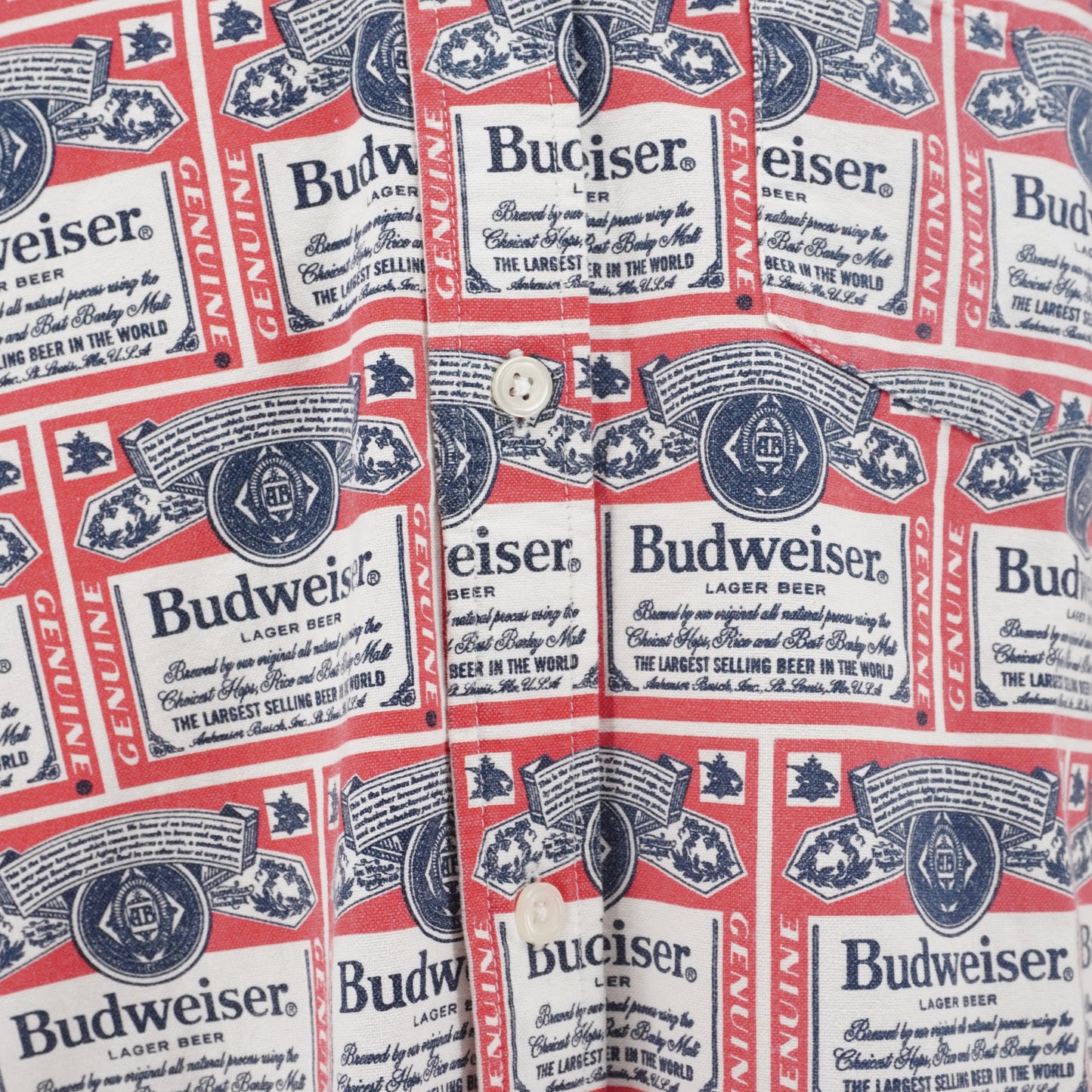 Camisa Supreme Budweiser Manga Corta