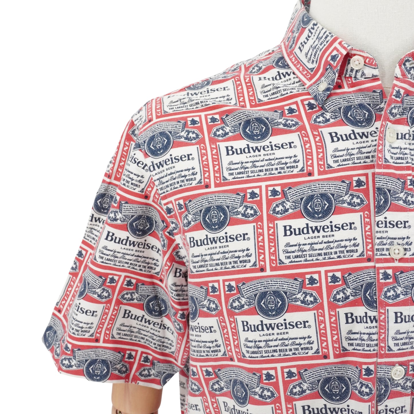 Camisa Supreme Budweiser Manga Corta