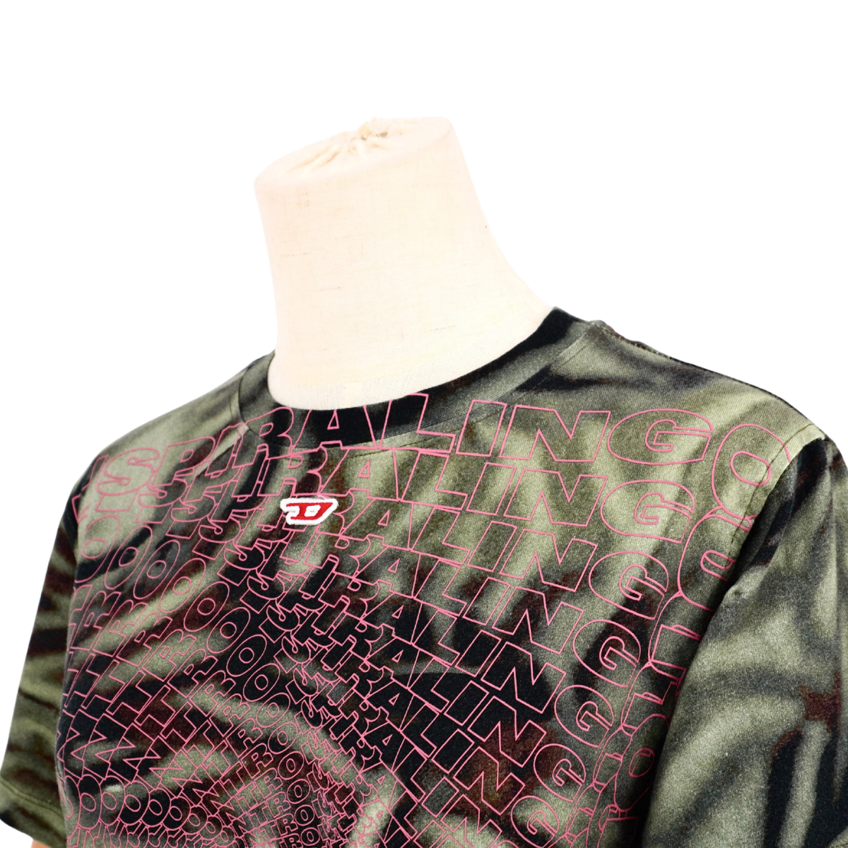 Playera Diesel T-Just Spiral Control Graphic