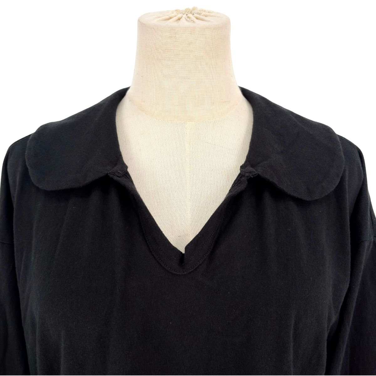 Playera Comme des Garçons Collar Negro