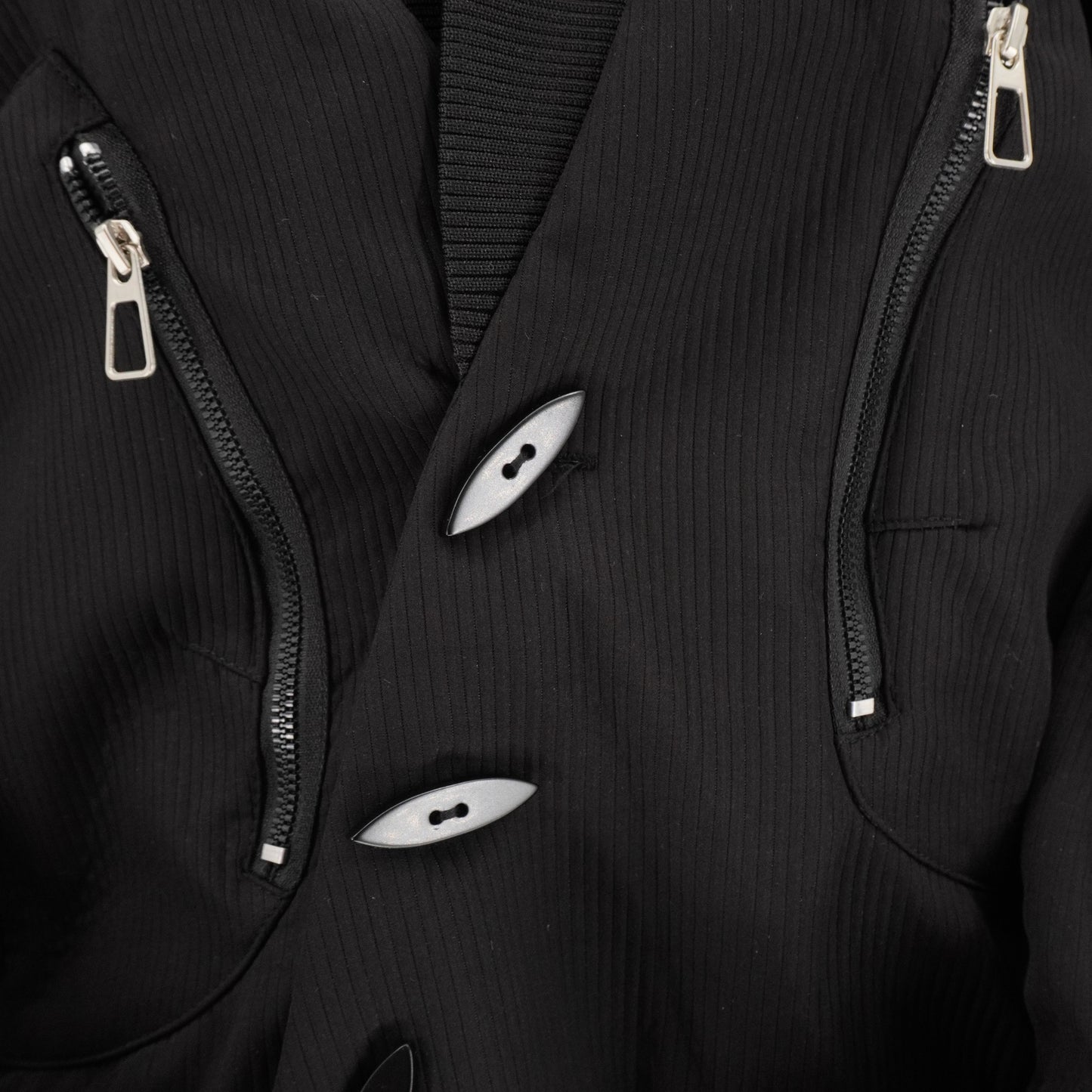 Chamarra Kiko Kostadinov Chaqueta Tonino Utility Bomber Black