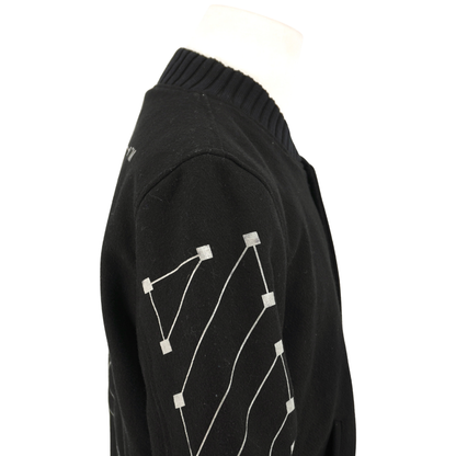 Chamarra Off-White Negro 2013