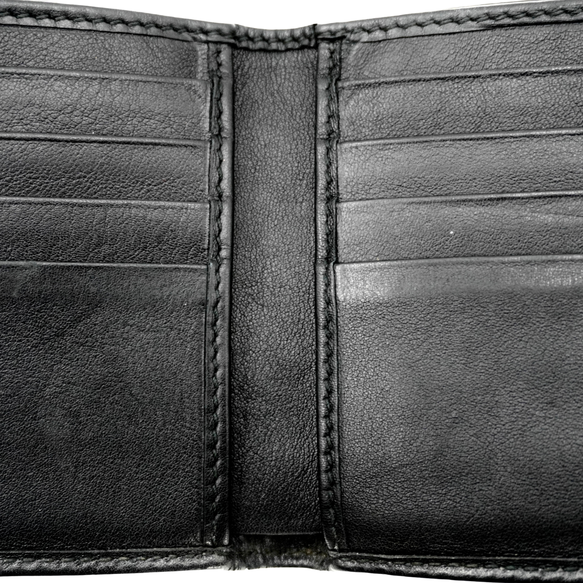 Cartera Gucci Bifold Wallet Signature Web Black