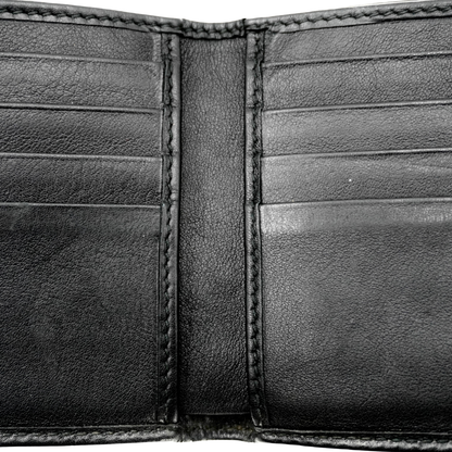 Cartera Gucci Bifold Wallet Signature Web Black