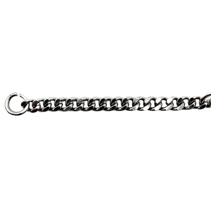 Pulsera Off-White Logo Plateado