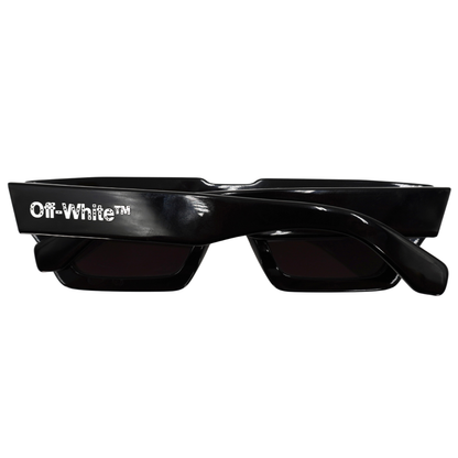 Off White Rectangular Black Glasses