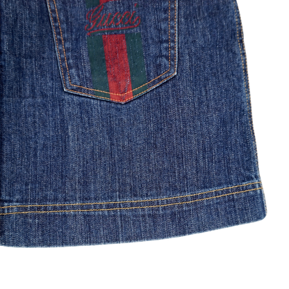 Falda Gucci Mezclilla
